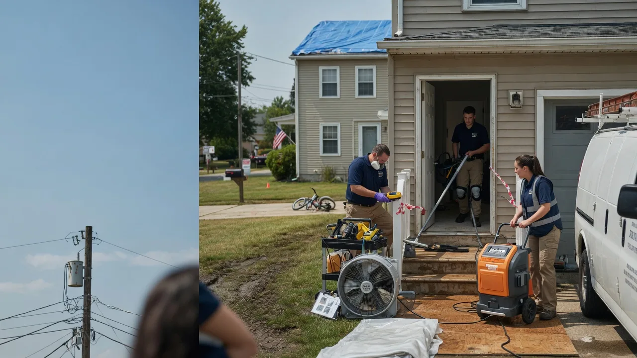 Water Damage Repair in Spragueville, IA near me